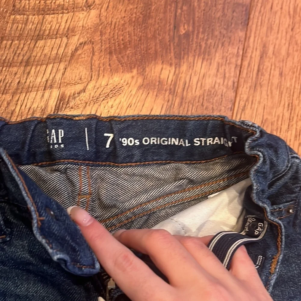 Gap Girl’s 90’s Original Straight Jeans Size 7